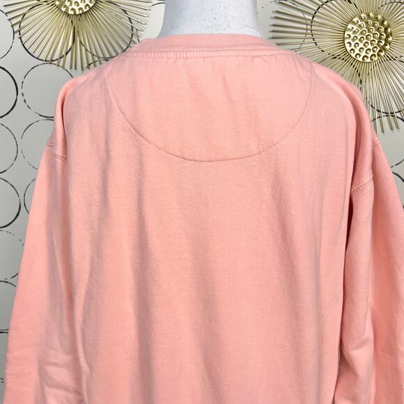 Vintage San Diego Zoo Safari Park Pullover Sweatshirt Size S Pink Rhinoceros - Picture 7 of 12